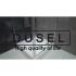 Душова кабіна Dusel А-516, 100х100х190, двері розпашні, скло прозоре