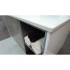Тумба з раковиною REXON Ombra RX99CG/100 Glossy White/Concrete Grey