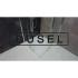 Dusel DL194 Chrome 1000*1000, двери раздвижные, стекло прозрачное