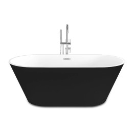 Акрилова ванна Dusel DU103 Black, 170x80