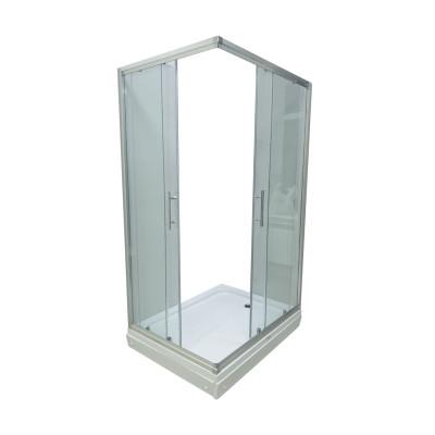 Veronis Unimar 120х80х190 без поддона, прозрачное стекло
