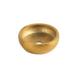 Умывальник круглый золото Newarc 42 (5061)