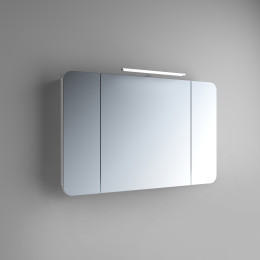 Зеркальный шкафчик с LED подсветкой для ванной комнаты Marsan ADELE-4, 65х110х15см в цвете (Марсан 10-Адель 4)