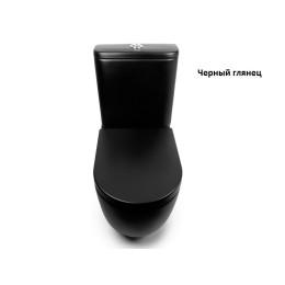 Унитаз-компакт Rimless NEWARC черный Modern 3822B NEW
