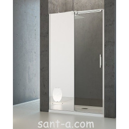 Drzwi prysznicowe Radaway Espera DWJ ze szkłem lustrzanym 380495-01L